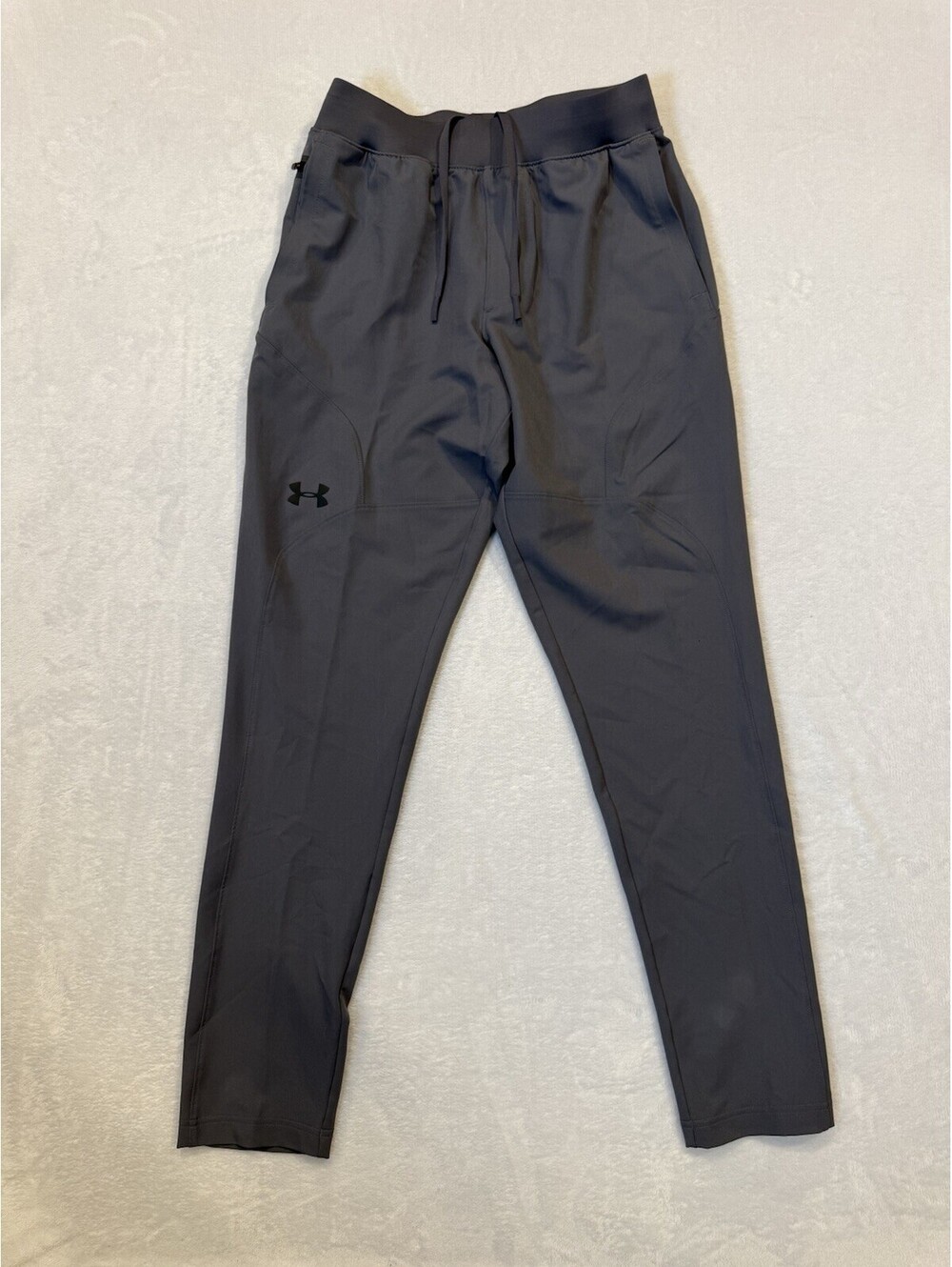 UNDER ARMOUR Unstoppable Tapered Pants Mens Sz S/P Pitch Gray NWT